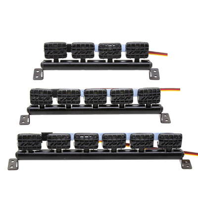 1/10攀爬车车顶灯 模型灯 联动IPF灯罩射灯 TRX4 SCX10 网状方灯