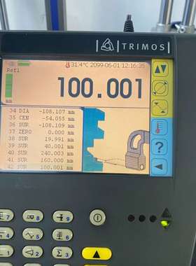 议价瑞士TRIMOS Vectra Touch测高仪，蓝色机身，