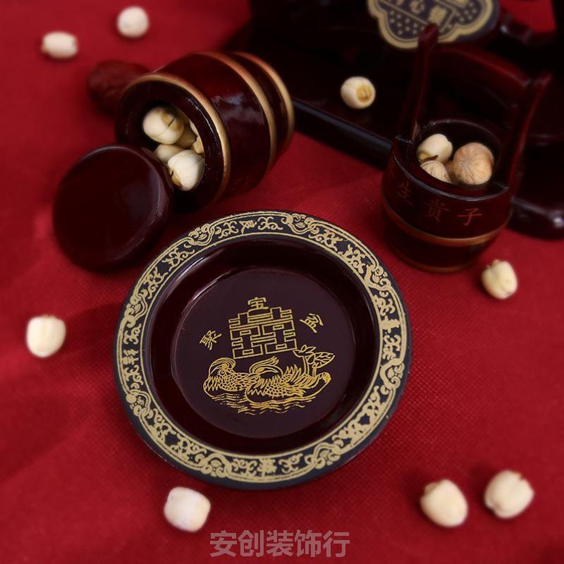 出嫁子孙桶女方手提陪嫁喜桶装饰新居布置喜庆婚庆娘家实用嫁子摆