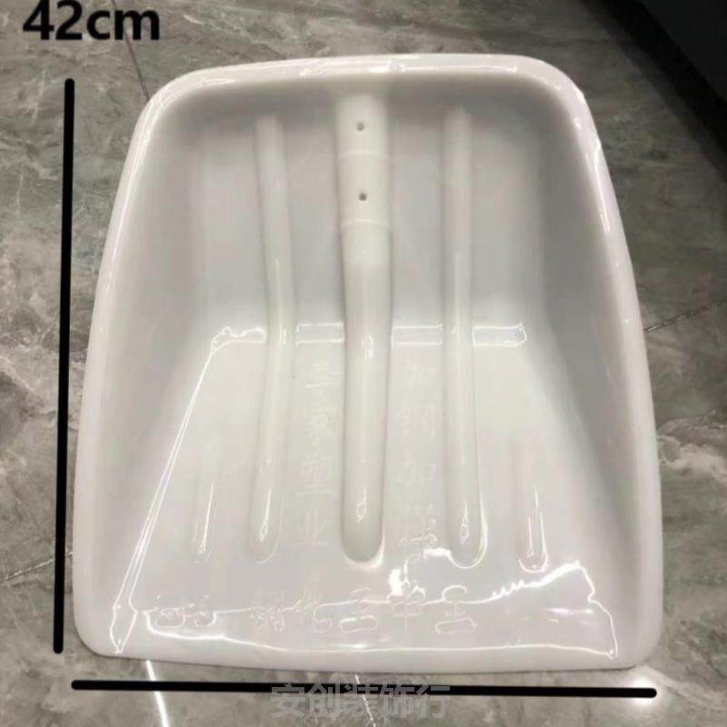 扫雪加大杂粮撮箕加厚钢化塑料铲玉米家用农用平底茶叶铁锹户外
