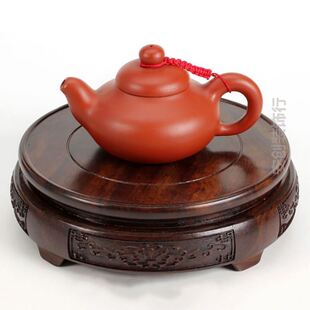 石头底座天然摆件通用古玩泰山实木底托茶具玉器瓷器展示架雕刻摆