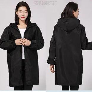 时尚2025新款加绒罩衣男士加绒罩衣外套男羽绒服女大长款韩版家用