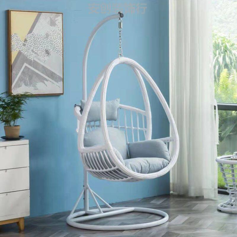 吊篮藤椅家用秋千吊椅室内双人吊床户外阳台网红懒人鸟巢摇篮摇摇