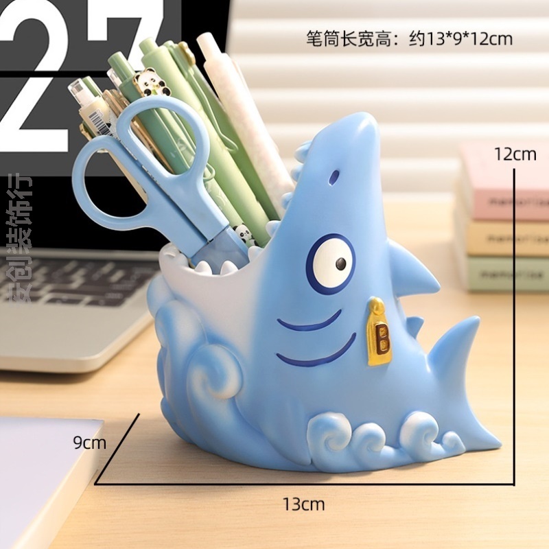 可爱猫咪笔筒摆件逢考必胜励志学习好运成功上岸考研生日礼物实用