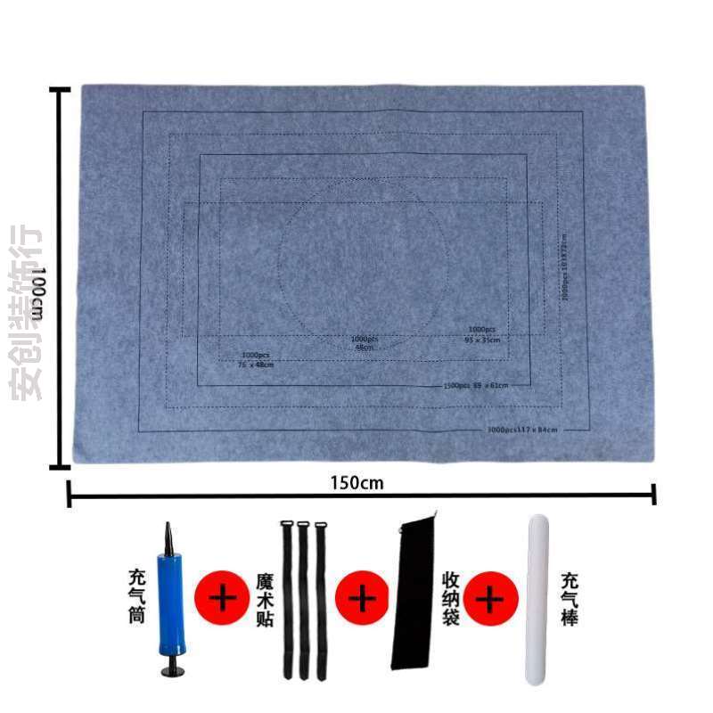 神器专用拼图1000垫[毯片通用辅助成人加厚拼图防滑2000套装收纳