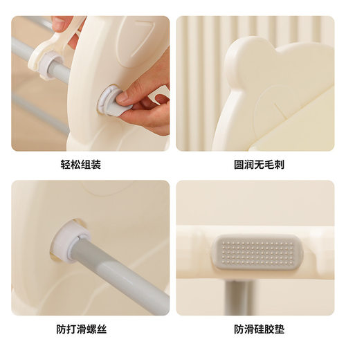 儿童玩具收纳架宝宝玩具收纳柜带收纳盒玩具公仔收纳大容量置物架