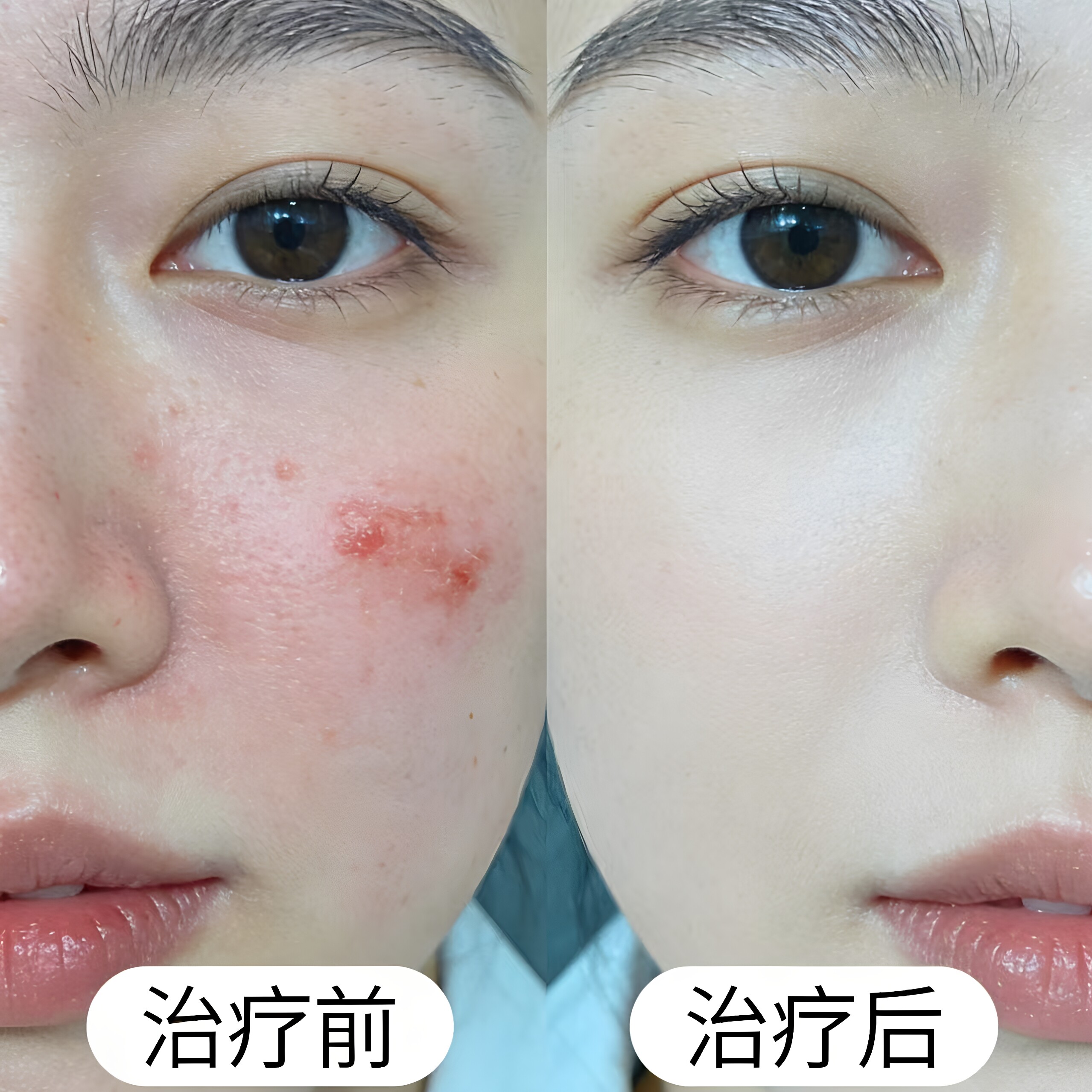 面部玫瑰痤疮光电与修复视频教程