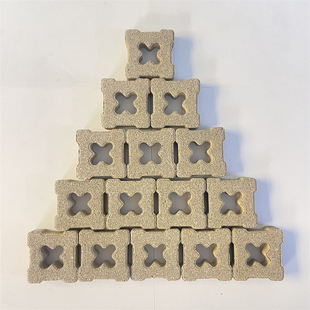 滤材鱼缸过滤材料硝化细菌屋陶瓷环鱼池净化水质小方砖过滤器滤材