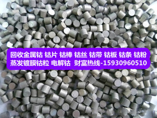 回收各种 钴条 钴粉 蒸发镀膜钴粒 电解钴 钴片 钴棒 钴丝 钴带品