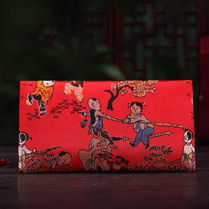 包邮 婚庆 利是封创意百子图 万元红包 红包 百子横