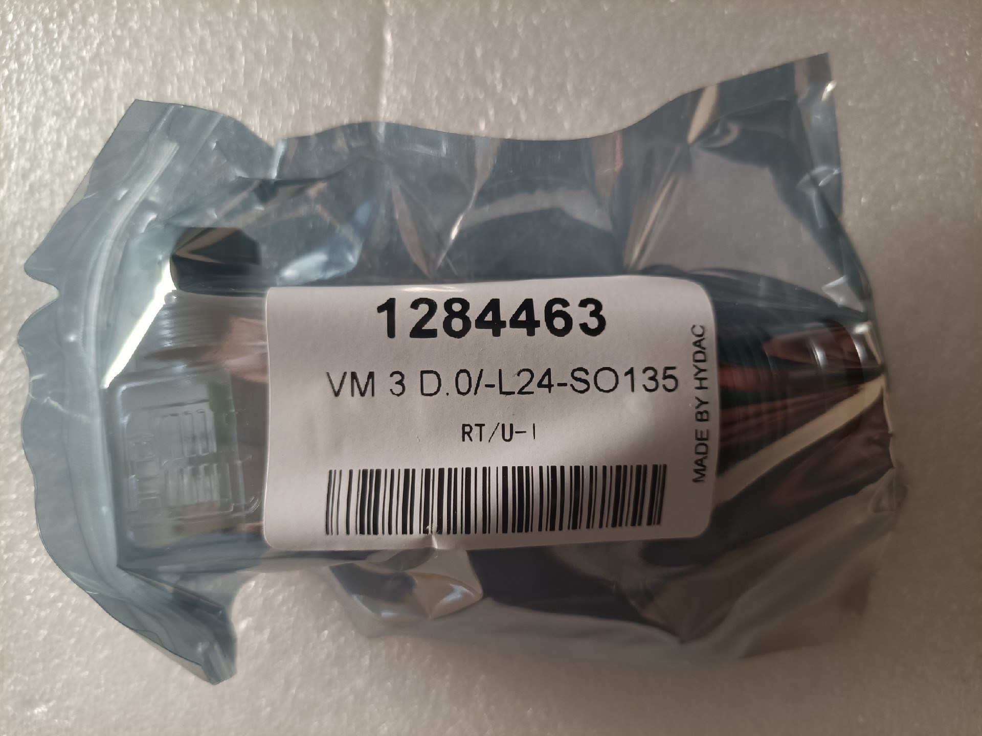 贺德克HYDAC压力传感器VM3D.0/-L24-SO135全新现货议价