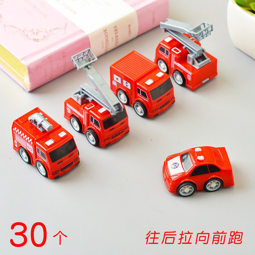 消防车男生回力车小礼物