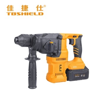 佳捷仕锂电锤J06-20V无刷电机三合一功能多用拆墙破水泥充电电锤