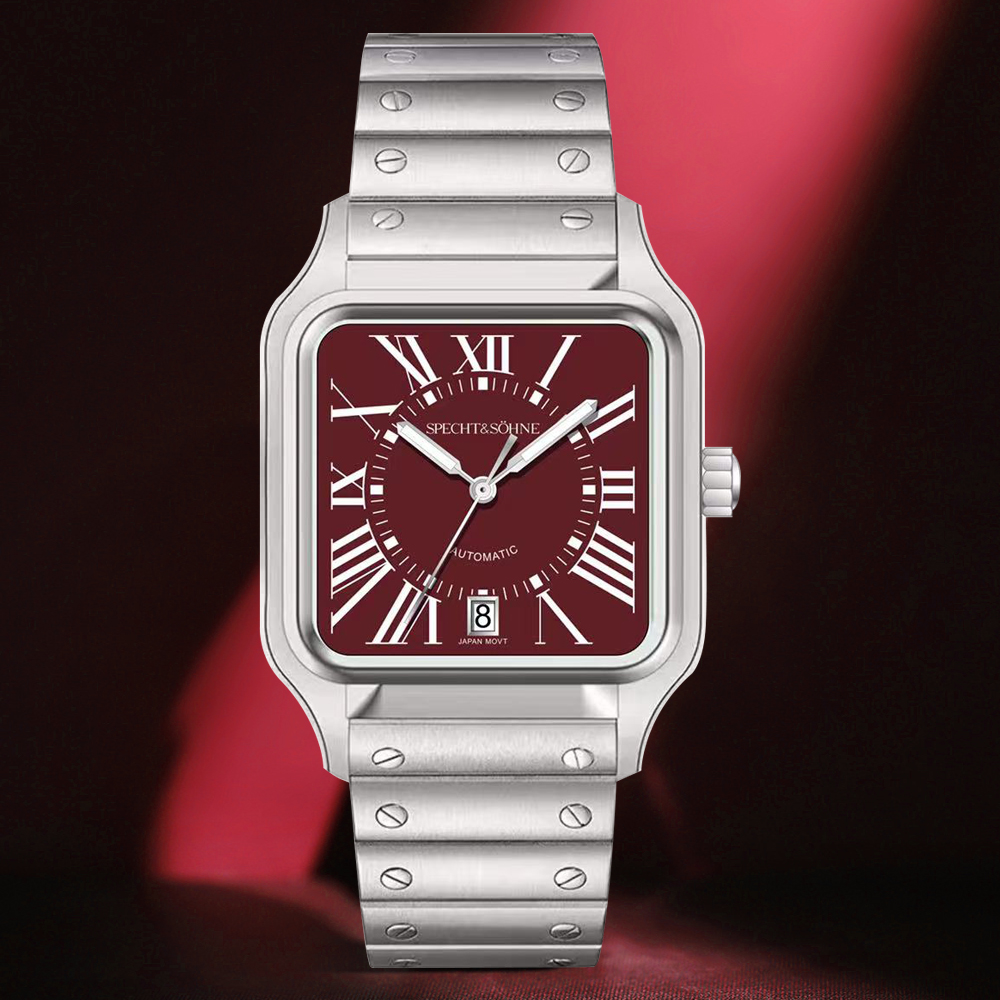 新款手表男士全自动机械表防水日历夜光奢华大牌时尚山度士腕表