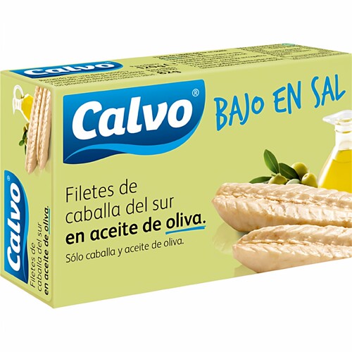 旺购上品西班牙CALVO Filetes de caballa del sur橄榄油鲭鱼罐头