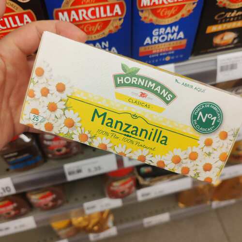 旺购上品 西班牙代购HORNIMANS  manzanilla 小雏菊茶 薄荷 25 包