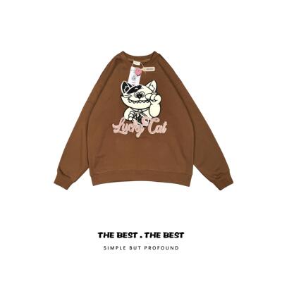 圆领新款常规卫衣aimeewq宽松