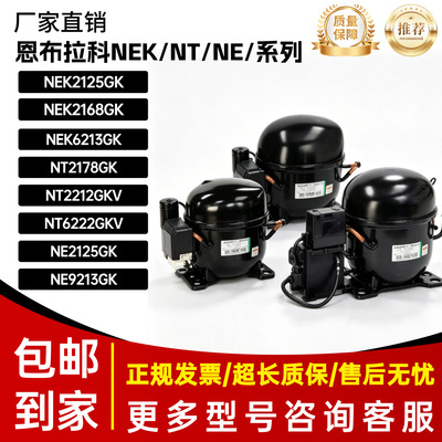 恩布拉科NEK2150GK,NEK2168GK,NE6213GK,NT2180GK,NT2178GK压缩机