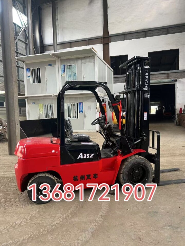 热卖二手叉车3吨3.5吨5吨1.5吨内燃叉车座驾式堆垛车柴油杭州叉车