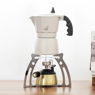 啄木鸟摩卡壶双阀联名款意式浓缩咖啡壶户外露营旅行明火直煮加热