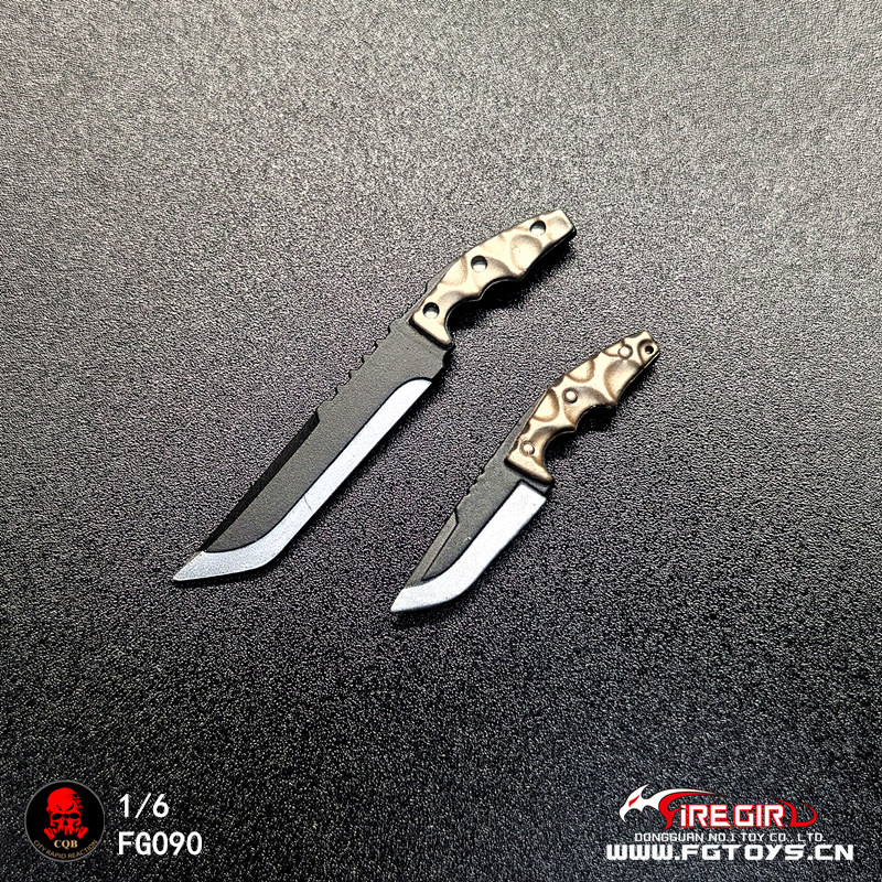 1/6FG090战术小队合金匕首模型