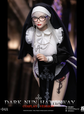 现货 龙山重工 LS2024-04 1/6兵人 暗黑修女 海瑟薇 cosplay版