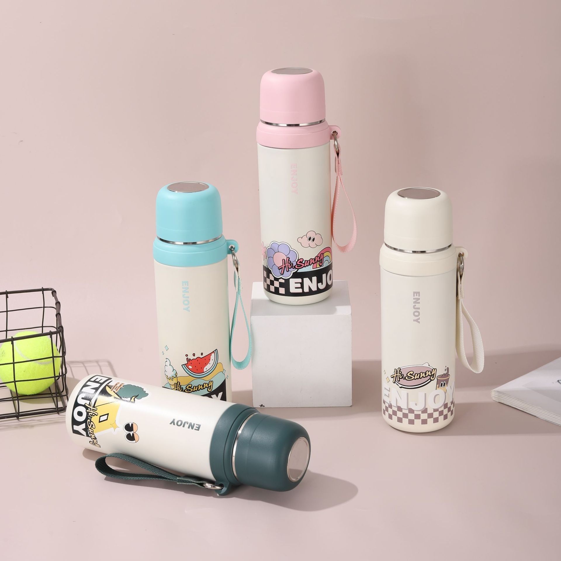 卡通子弹头保温杯316不锈钢保温杯学生便携水壶双层不锈钢真空杯,餐饮具,保冷/保温杯,淘宝优惠券,粉丝福利购,淘宝优惠卷