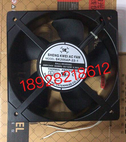 原装SANJUN三巨SJ2207HA2 220V 0.45A 2072滚珠 工业机柜冷却风扇