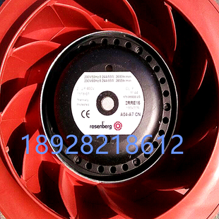 A04 德国洛森风机2RRE15 50HZ 35R 230V 60HZ 180X