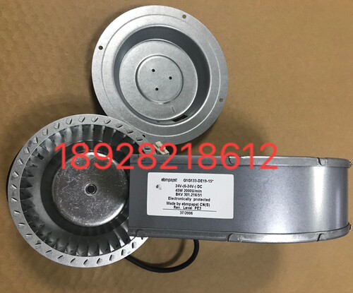 进口德国ebm G1G133-DE19-15 DC24V 33W 40W 45W 离心涡轮鼓风