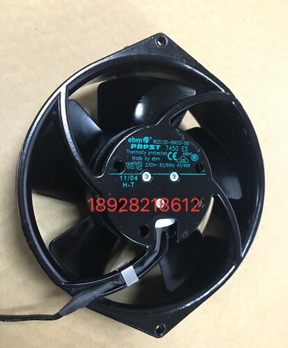 W2S130-BM03-01 原装正品德国ebm 230V 47/46W 全金属耐高温风机