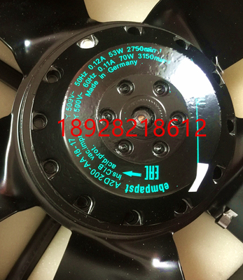 A2D200-AA18-17 AC500V 变频器 RC-T DCTLL200-2 德国ebmpast风机