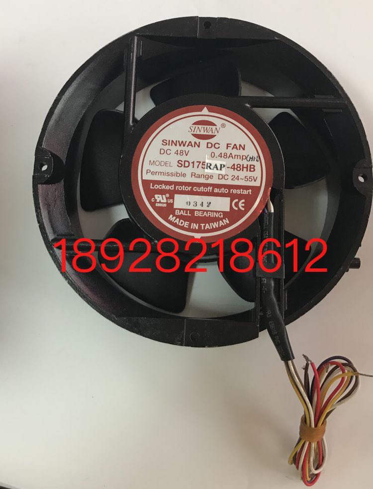 SD175RAP-48HB 17250 全圆SINWAN 0.48A原装进口散热风扇