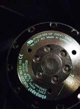 德国epmpapst 225FHJ2WYD4-2T03R  R2E225-BD92-12-09-51-10