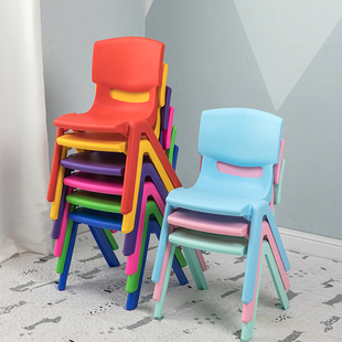 幼儿园桌椅小学生凳子小孩座椅宝宝餐椅塑料板凳中小班儿童椅子