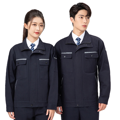 物业工作服长袖套装秋冬