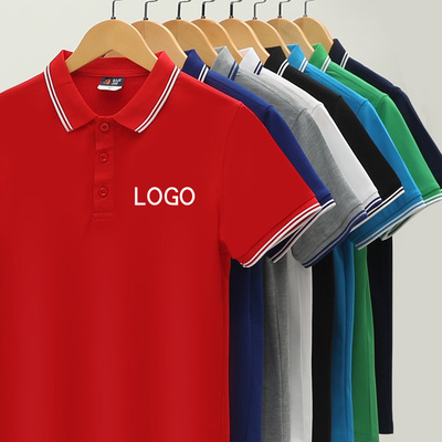 T恤女短袖夏季工作服运动polo衫