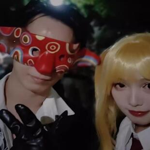 吴彦祖同款面具罩新警察故事帅气阿祖头套半脸摆件道玩具儿童直播