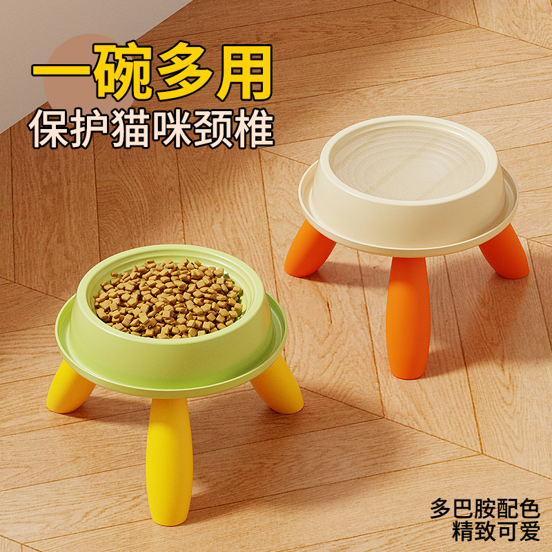 防蚂蚁猫碗户外流浪猫喂食碗饭盆