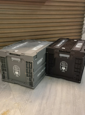 Double-Taps西山彻 WTAPS 日潮军事风可折叠收纳箱装饰户外储物箱