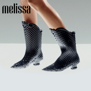 Melissa梅丽莎 Y.PROJECT联名新款 女士靴子果冻靴33786