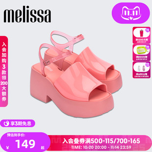 33585 高跟厚底凉鞋 Melissa梅丽莎款 女士时尚