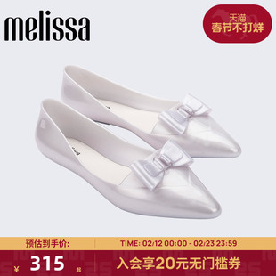 Melissa/梅丽莎春季新款POINTY女士尖头蝴蝶结单鞋35719