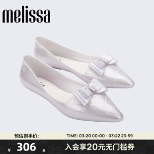 Melissa/梅丽莎春季新款POINTY女士尖头蝴蝶结单鞋35719
