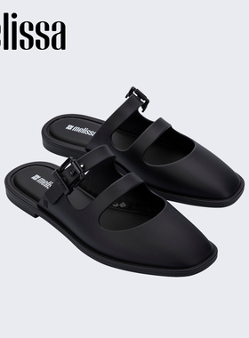 Melissa/梅丽莎26年新品女时尚休闲外穿包头一字休闲拖鞋36122