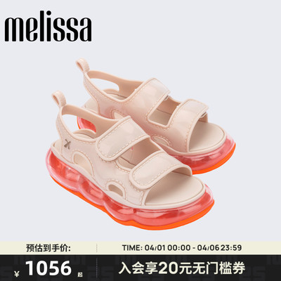 Melissa/梅丽莎女士2026新款夏季空气鞋底休闲运动舒适凉鞋36138
