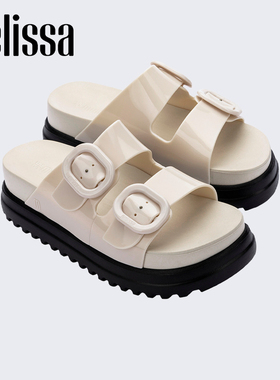 Melissa梅丽莎COZY女小可厚底勃肯拖鞋36158