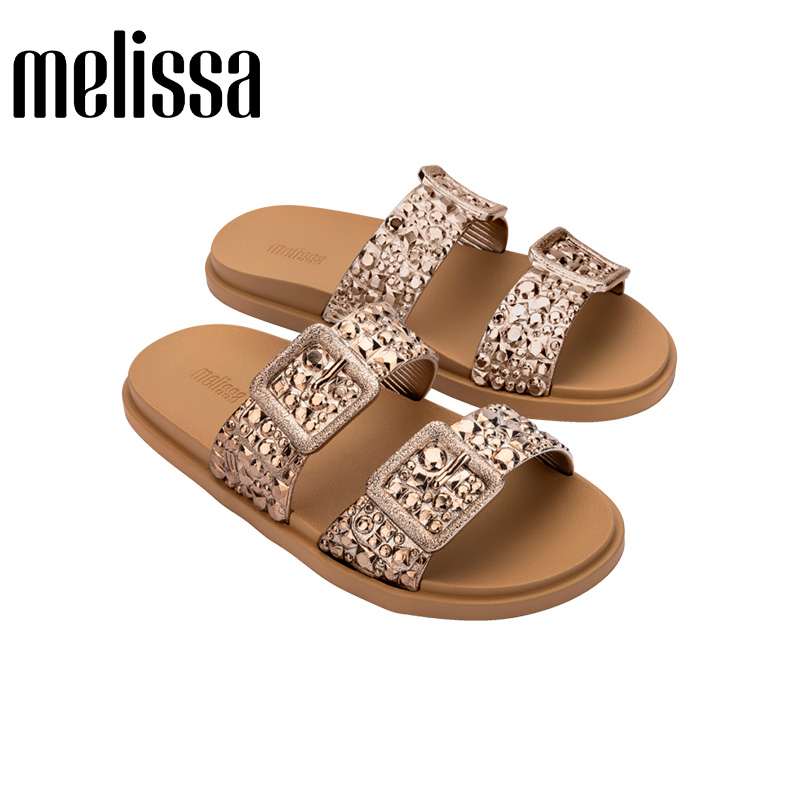 Melissa/梅丽莎成人女士新款时尚平底亮片凉拖鞋35743