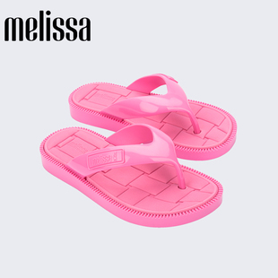 Melissa梅丽莎成人女新款夏季时尚外穿平底夹脚人字拖拖鞋35870