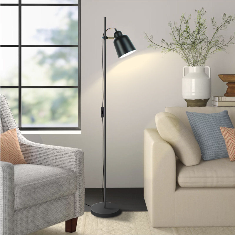 简约现代可升降护眼立式落地灯